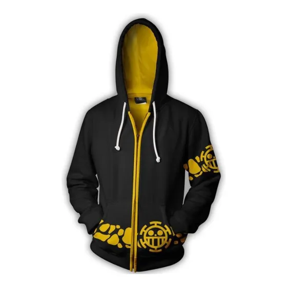 3d One Piecesudadera Con Capucha Impresa En 3d De Anime Cosp