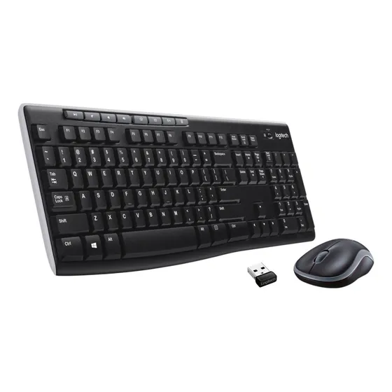        Logitech Mk270 Teclado Y Mouse Inalambricos