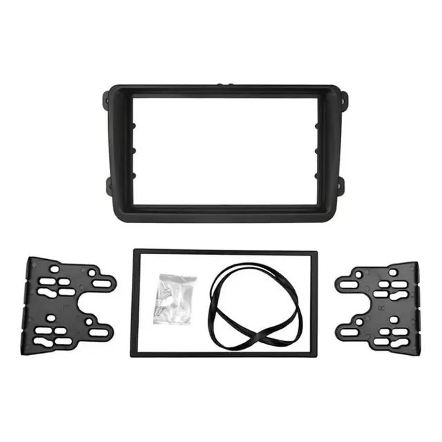 Bisel Adaptador Radio Volkswagen Amarok Gol Beetle Color Negro