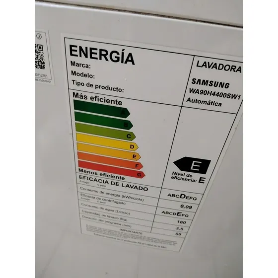 Lavadora Lavadora Samsung 9kg Wobble - Impecable Estado Y Fu