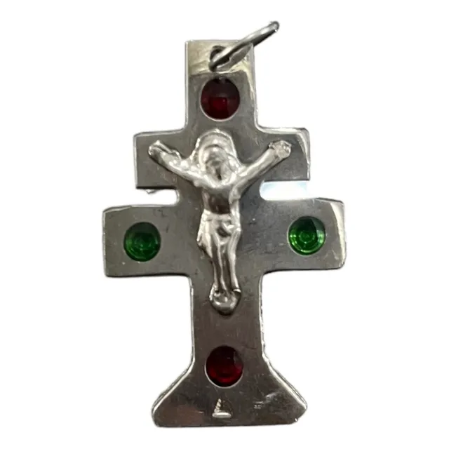 Dije Cruz De Caravaca Acero Inoxidable