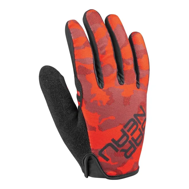 Guantes De Ciclismo Largos Ruta Mtb Louis Garneau Negro-rojo