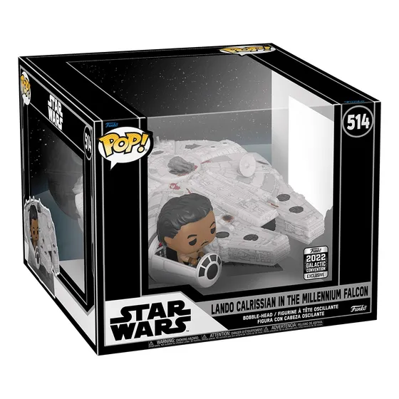 Funko Lando Calrissian Y Halcón Milenario - 2022 Galactic