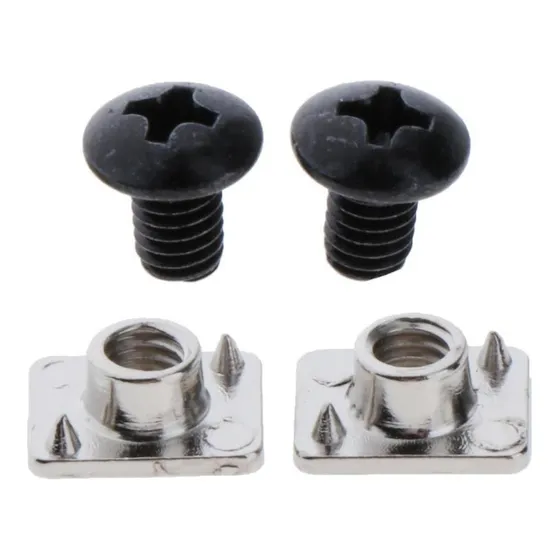 2 Unids / Lote Tornillos Tuercas Patines Kit De Tornillos De