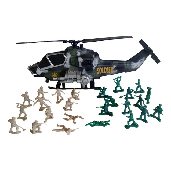 Dante42 Helicoptero Soldados Militar Combate
