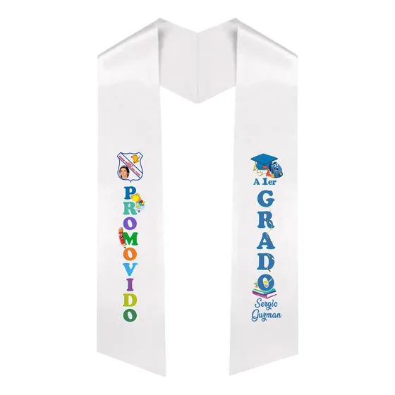 Estolas Para Preescolar Full Color Graduación