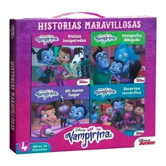 Vampirina · Colección 4 Libros · Historias Maravillosas