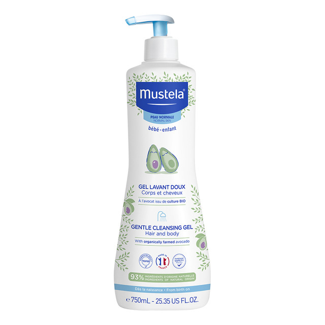 Mustela Gel Lavante Suave Com Abacate Orgânico Bebê 750ml Mustela Gel Lavante Suave Com Abacate Orgânico Bebê 750ml