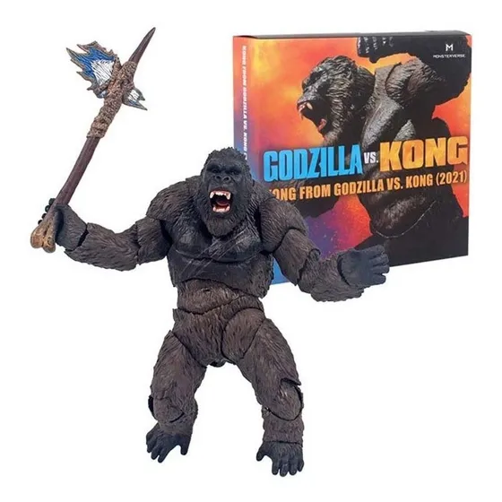 - S.h. Monsterarts Kong De La Película Godzilla Vs. Kong