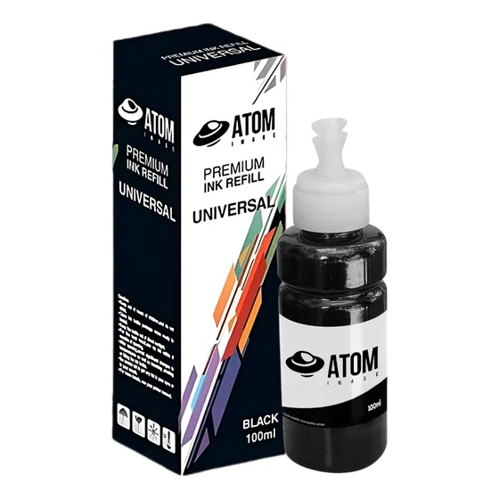 Refill Tinta Universal 100ml Negro Compatible