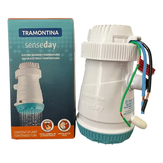 Ducha Eléctrica Calentador De Agua Tipo Corona 110v 3 Nivel