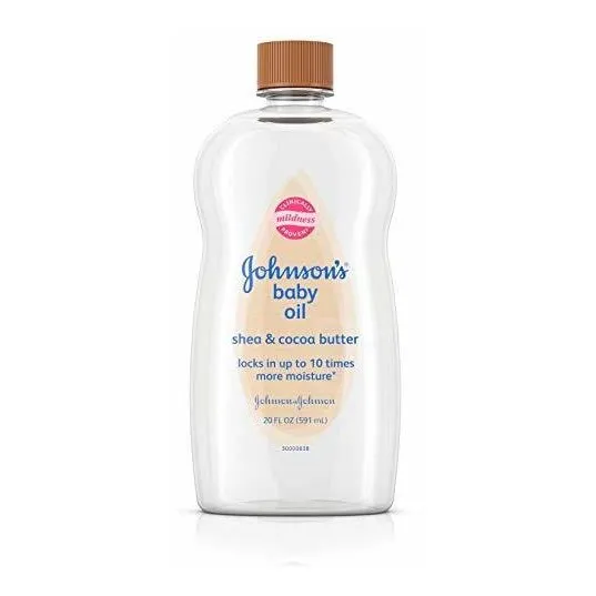 Johnsons Baby Oil Óleo Mineral Enriquecido Com Karité E Caca