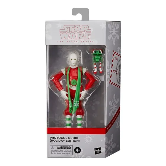 Figura Star Wars Black Series Protocol Droid Holiday Edition
