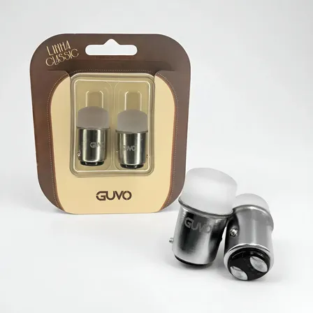 Par Lâmpadas 2 Polos (bay15d) Led 4.300k 12v Guvo 2 Polos