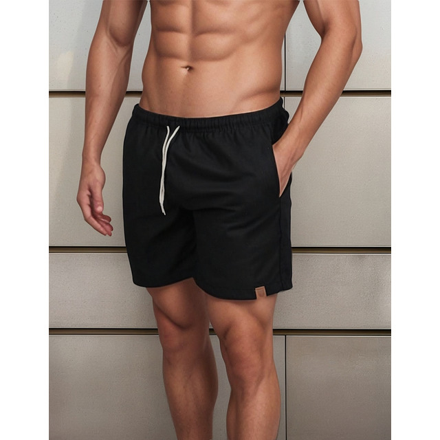 Short Linho Mauricinho Premium Masculino Bermuda Praia Verão Short Linho Mauricinho Premium Masculino Bermuda Praia Verão