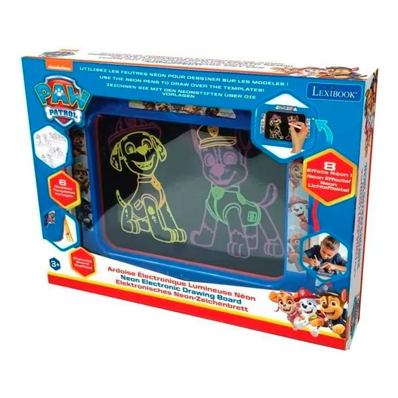 Tableta Mágica Led Neón Lexibook Paw Patrol