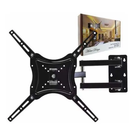 Soporte Tv Pared Brazo Articulado 14 A 55 Pulgadas Hasta 50k