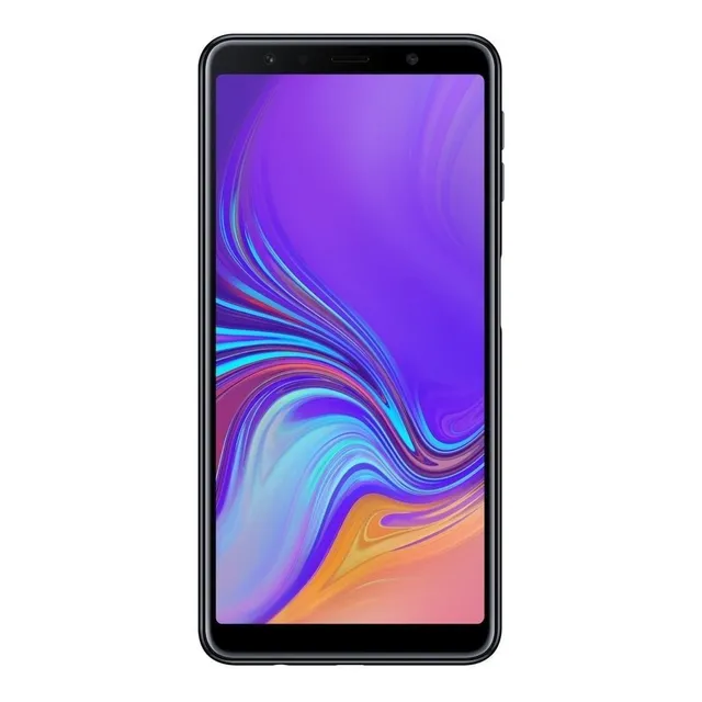 Samsung Galaxy A7 (2018) Dual SIM 64 GB preto 4 GB RAM - Excelente (Recondicionado)