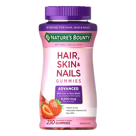 Hair Skin Nails 6000mcg Nature Bounty 230 Gomas