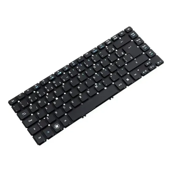 Teclado Para Notebook Acer Part Number Nsk-r25sw1b | Preto