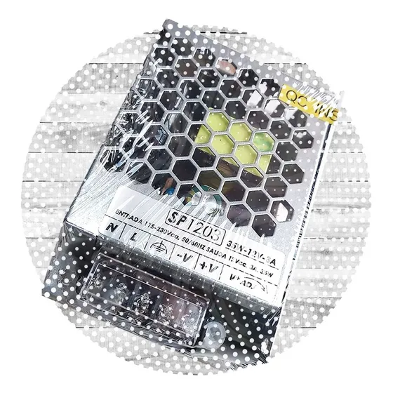 Fuente Switching 12v 3.5a Metálica Slim Certificada 35 W