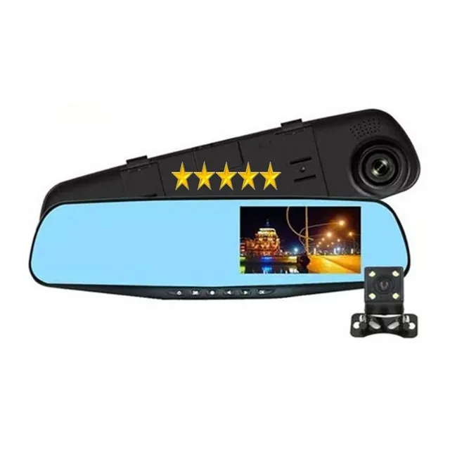 Camara Auto Delantera Y Trasera Espejo Retrovisor Mli