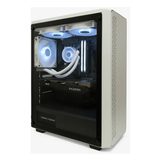 Pc Gamer Completo - Ryzen 5 5500 + Rx 6600 + 32gb Ram