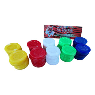 Juguete 100 Fichas Didácticas De Colores Poker Grandes 3.7cm Varios Juguete 100 Fichas Didácticas De Colores Poker Grandes 3.7cm Varios