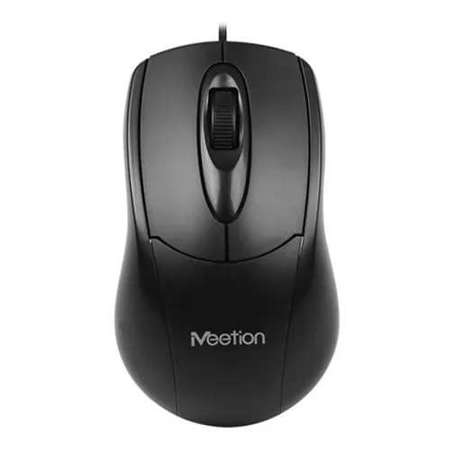 Mouse Escritorio Usb Cable Negro
