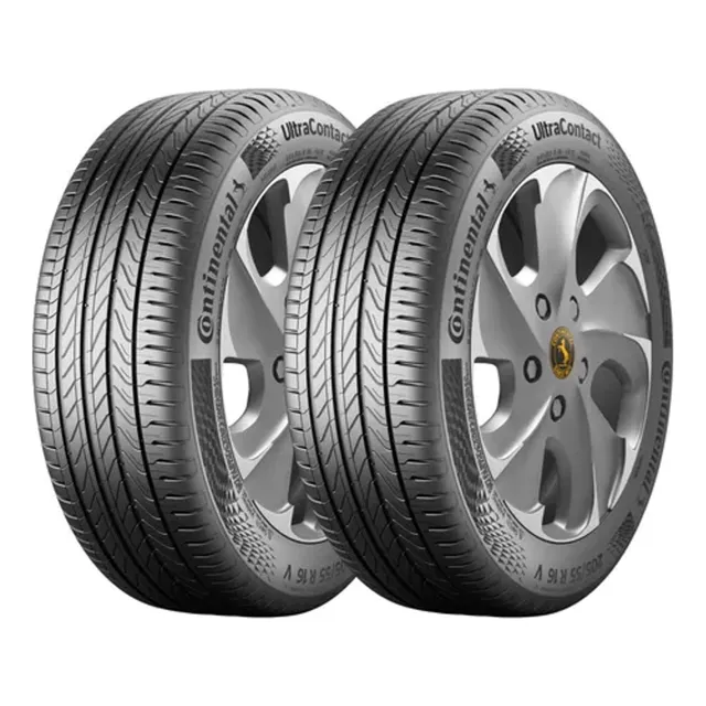 Kit De 2 Llantas 195/55r16 87h Fr Ultra Contact Continental.