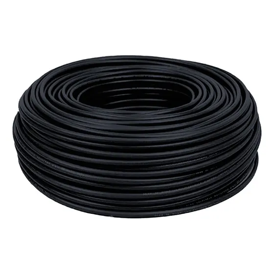 Carrete 1000 Mts Cable Thw Cal 12 Awg Condulac Cubierta Negro