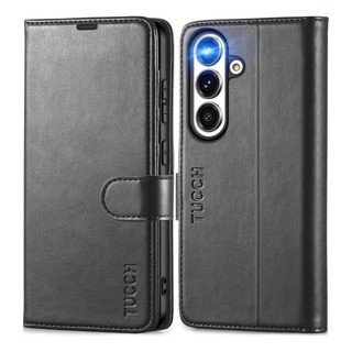 Funda Cartera Para Galaxy S24 6.2puLG 5g Negro 6.2puLG Piel Funda Cartera Para Galaxy S24 6.2puLG 5g Negro 6.2puLG Piel