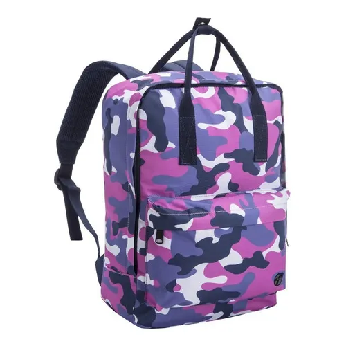 Mochila Topper Lifestyle Mujer Travel Printed Violeta Cli