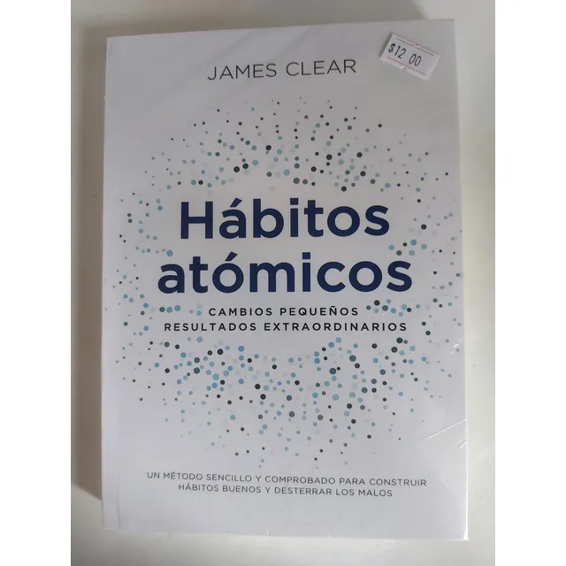 Libro Hábitos Atómicos James Clear