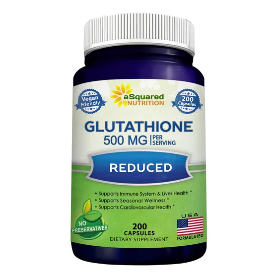Suplemento: 500 Mg De Glutatión Reducido De Asquared Nutriti