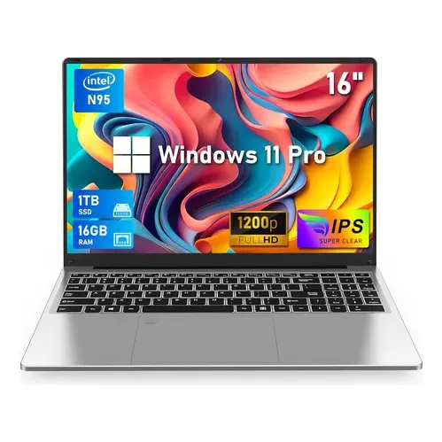 Laptop 16in Funyet Intel Celeron N95 16gb Ram 1t Ssd Win 11