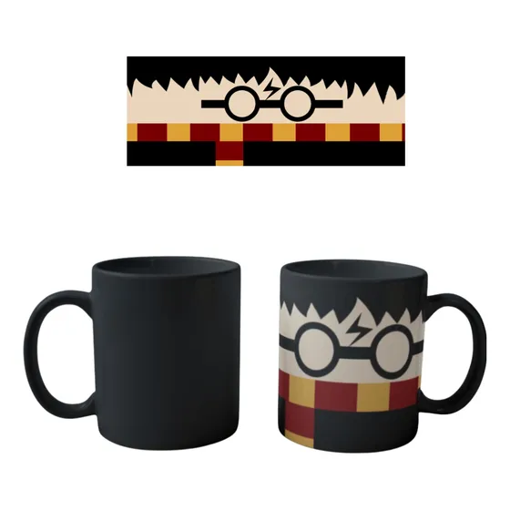 Mug Taza Magico Harry Potter Personalizado De Colección Vaso