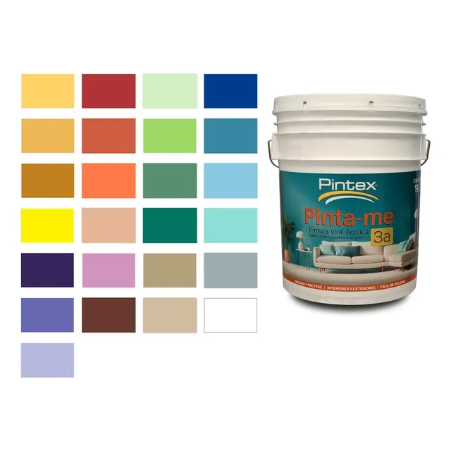 Pintura Vinil-acrílica Pinta-me Pintex 19l Interior/exterior