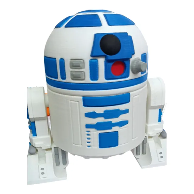 Hermoso Robot R2d2 De Star Wars Juguete Grande 30 Cm De Alto