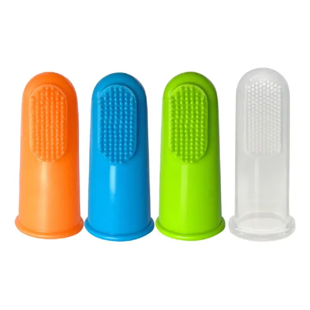 Cepillos Dientes Mascotas Gatos Perros Higiene Dental Set X4
