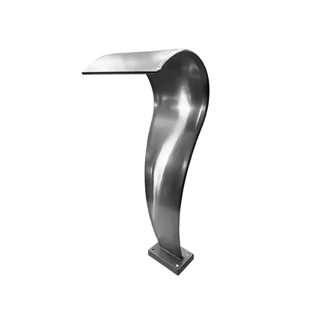 Cascata Para Piscina Naja Aço Inox 75x23 Premium