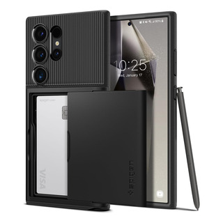 Funda For Galaxy S24 Ultra Black Piel Sintetica -5 Funda For Galaxy S24 Ultra Black Piel Sintetica -5