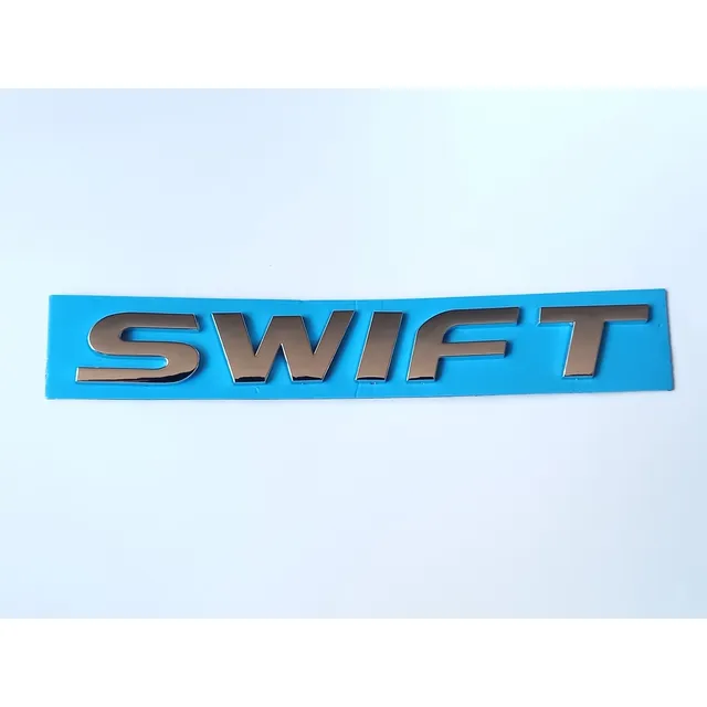 Emblema Swift Suzuki Letras Trasero Insignia Logotipo 