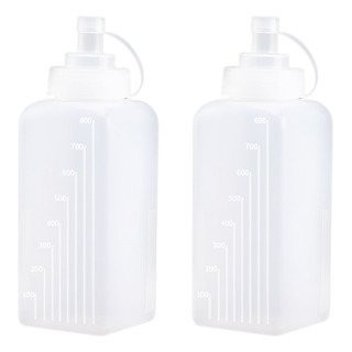Botella De Salsa Squeeze Bottles, 2 Unidades Botella De Salsa Squeeze Bottles, 2 Unidades