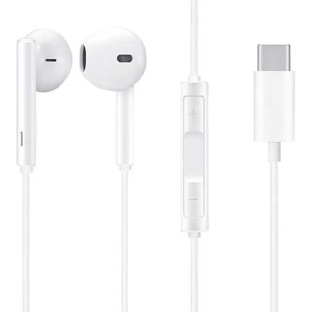 Audífonos Tipo C Cable Manos Libres Para Samsung Para Huawei