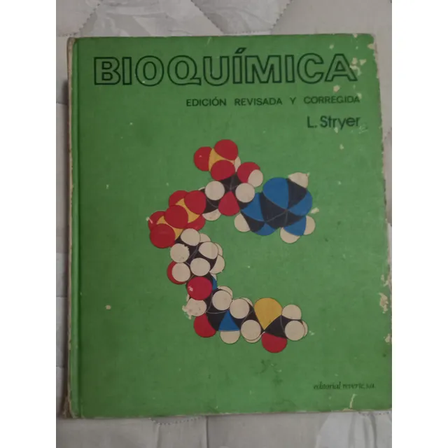 Atencion Vendo Libro De Bioquimica De L. Stryer Usado