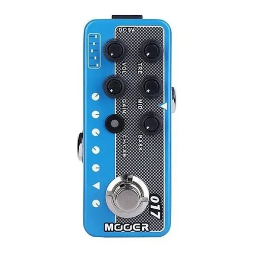Pedal de Efeito MOOER Pitch Step DPS1 com Oitavador e Harmonizador