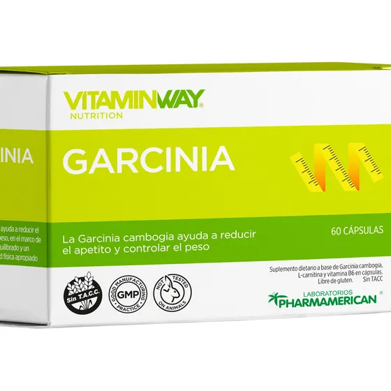 Vitamin Way Garcinia Cambogia Suplemento Reduce Apetito X60