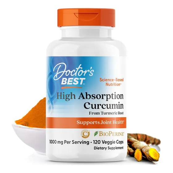 Curcumina De Alta Absorción De Doctors Best A Partir De Raíz
