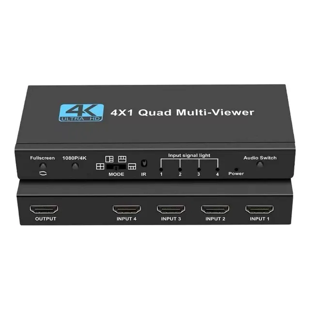 Conversión De Visualización Múltiple De Cuatro Vías Hdmi 4x1